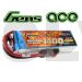 B-40C-1400-6S1P  Gens Ace 1400mAh 22.2V 40C 6S1P Lipo Battery Pack for warp 360 align 450L Protos Mini 